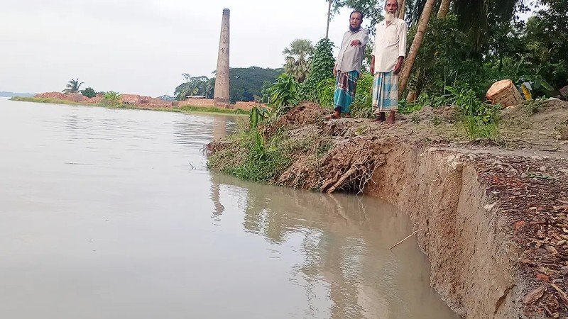 বরিশালে ৮ নদীতে তীব্র ভাঙন, ভিটেমাটি হারানোর শঙ্কায় হাজারো মানুষ