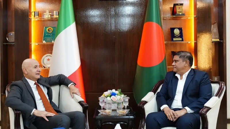বাংলাদেশ-ইতালির প্রতিরক্ষা সহযোগিতা জোরদারে বৈঠক