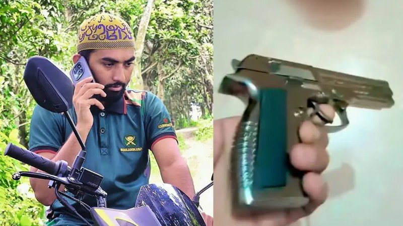 এনসিপি নেতার অস্ত্র প্রদর্শনের ভিডিও ভাইরাল, তদন্তে পুলিশ