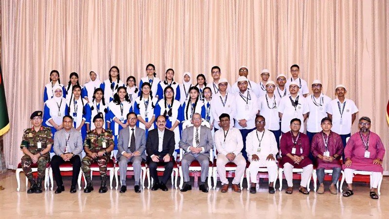 আজকের তরুণ প্রজন্ম ও শিক্ষার্থীরাই জাতির ভবিষ্যৎ নেতৃত্ব: রাষ্ট্রপতি