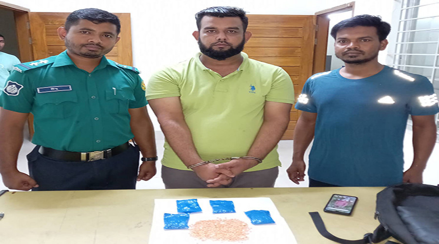 তুরাগে ১৫শ পিস ইয়াবা ট্যাবলেটসহ আটক ১ জন