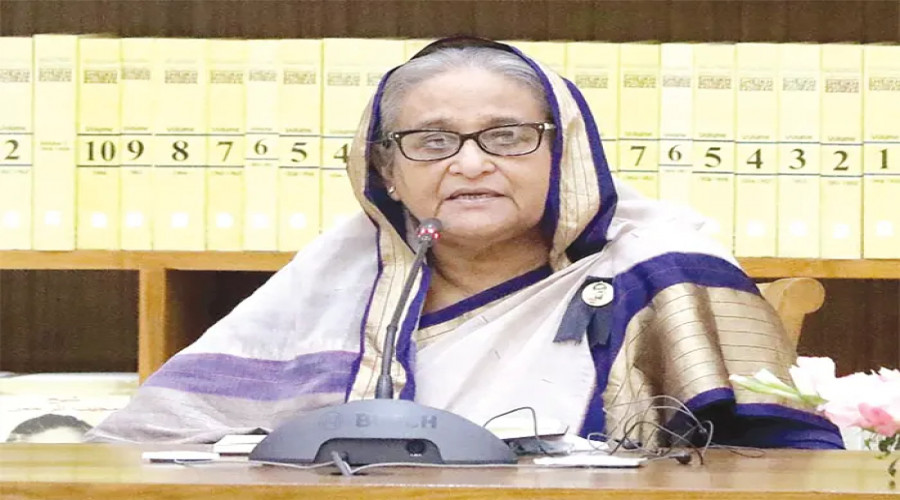 নির্বাচনের আগে ক্ষমতাচ্যুত করার ষড়যন্ত্র জোরদার করা হচ্ছে : প্রধানমন্ত্রী
