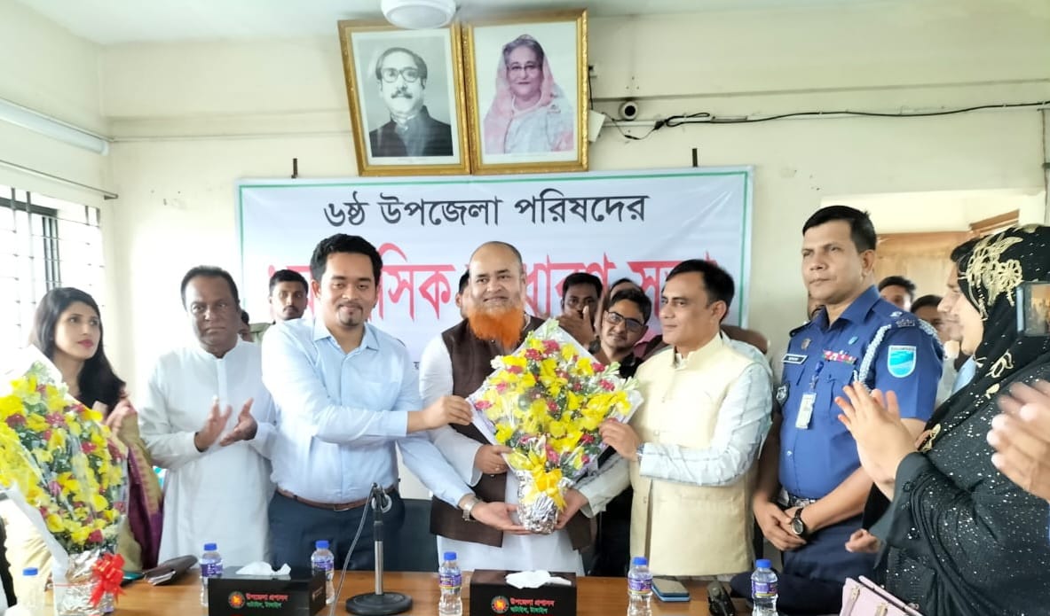 ঘাটাইলে উপজেলা চেয়ারম্যানের দায়িত্ব গ্রহন