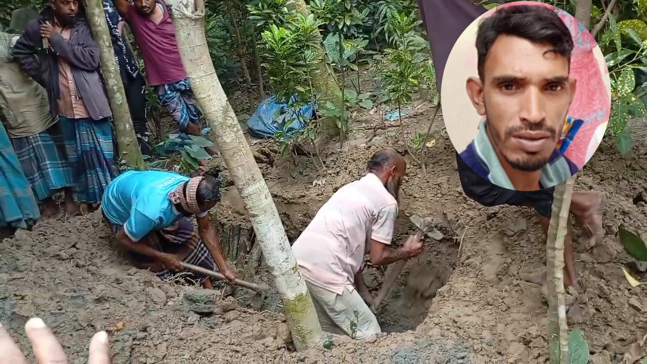 দাফনের ৬ মাস পর গণঅভ্যুত্থানে নিহত রিপনের মরদেহ উত্তোলন