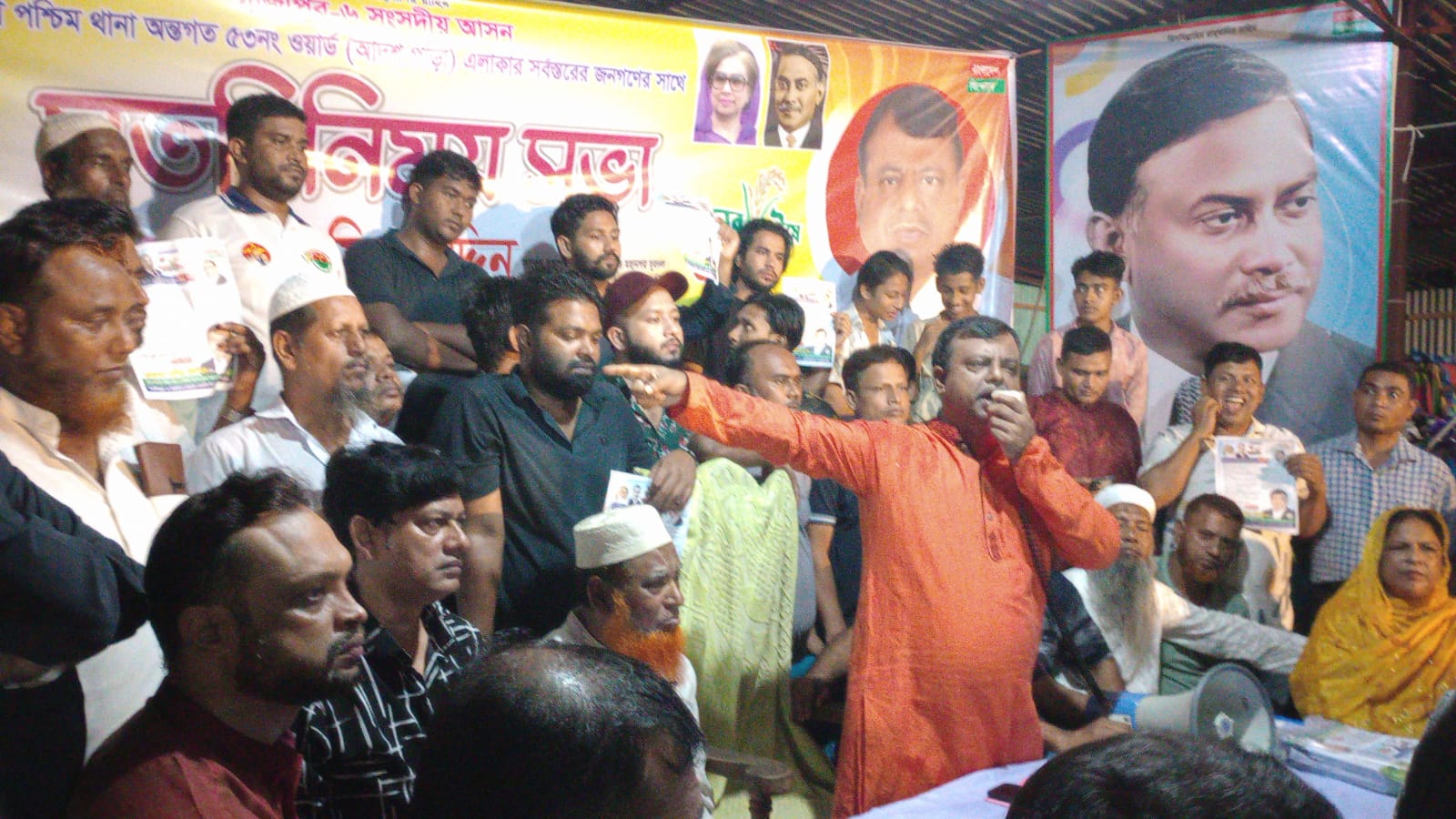 টঙ্গীর আদর্শ পাড়ায় প্রভাষক বশির উদ্দিন, মতবিনিময় সভা অনুষ্ঠিত।