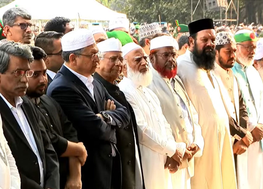 হাদি তুমি আমাদের বুকের মধ্যে আছো : প্রধান উপদেষ্টা